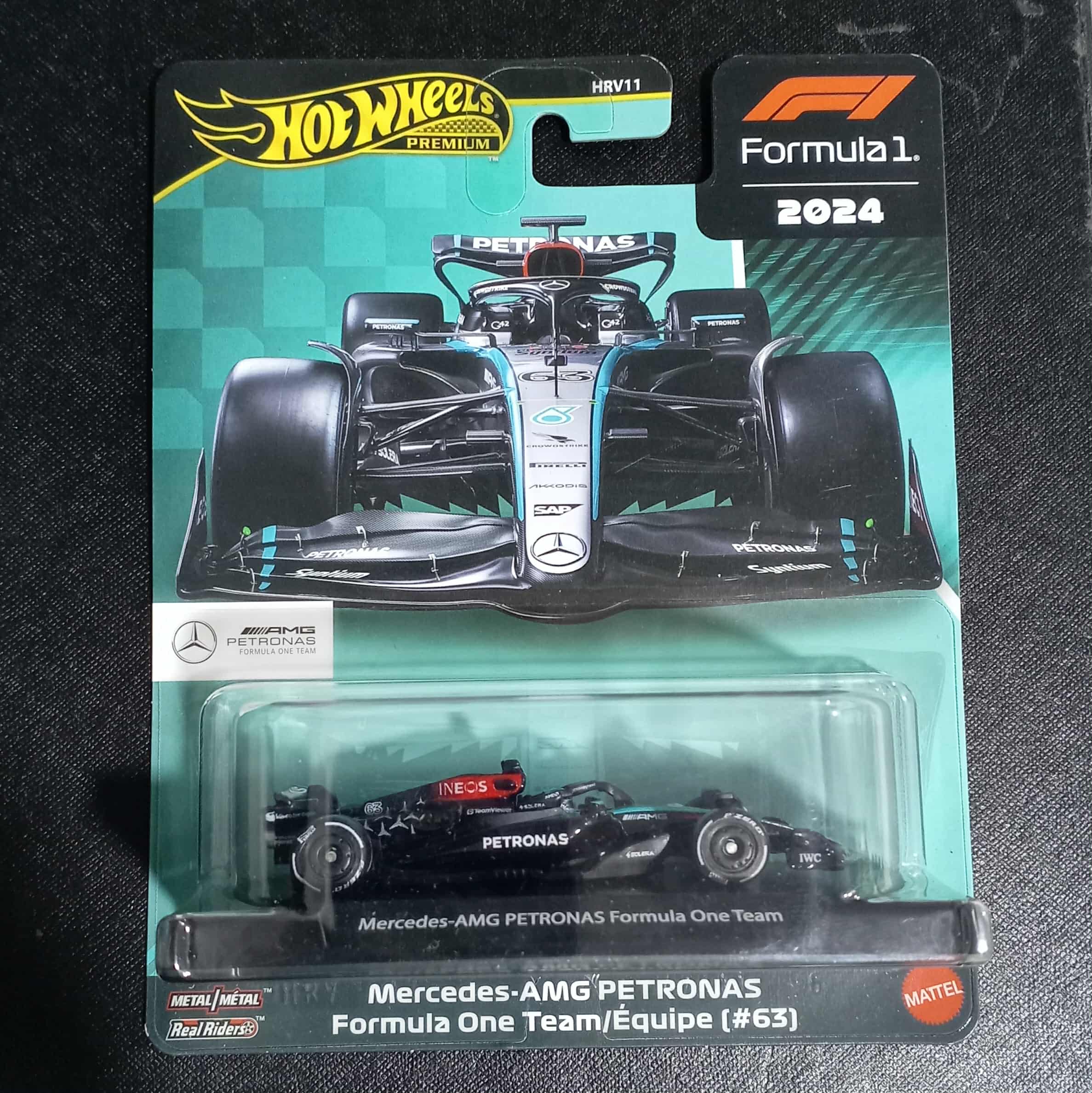 Hot Wheels Mercedes-AMG PETRONAS Formula One Team/Equipe (#63) BNYHWP11292502