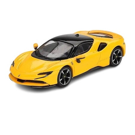 BBR Models 1/64 Ferrari SF90 Stradale Giallo Modena BBRFER64031 Diecast Scale Model