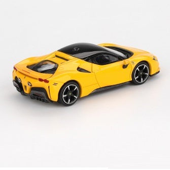 BBR Models 1/64 Ferrari SF90 Stradale Giallo Modena BBRFER64031 Diecast Scale Model