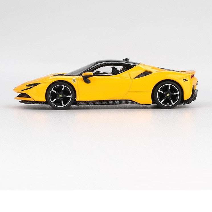 BBR Models 1/64 Ferrari SF90 Stradale Giallo Modena BBRFER64031 Diecast Scale Model