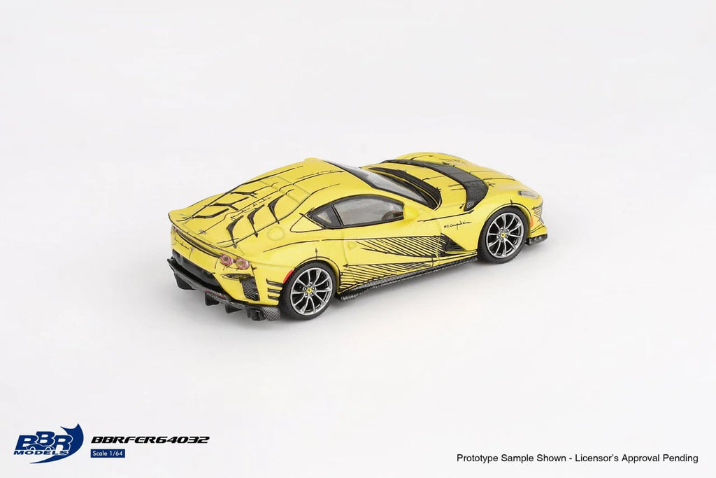 BBR Models 1/64 Ferrari 812 Competizione Tailor Made BBRFER64032 Diecast Scale Model