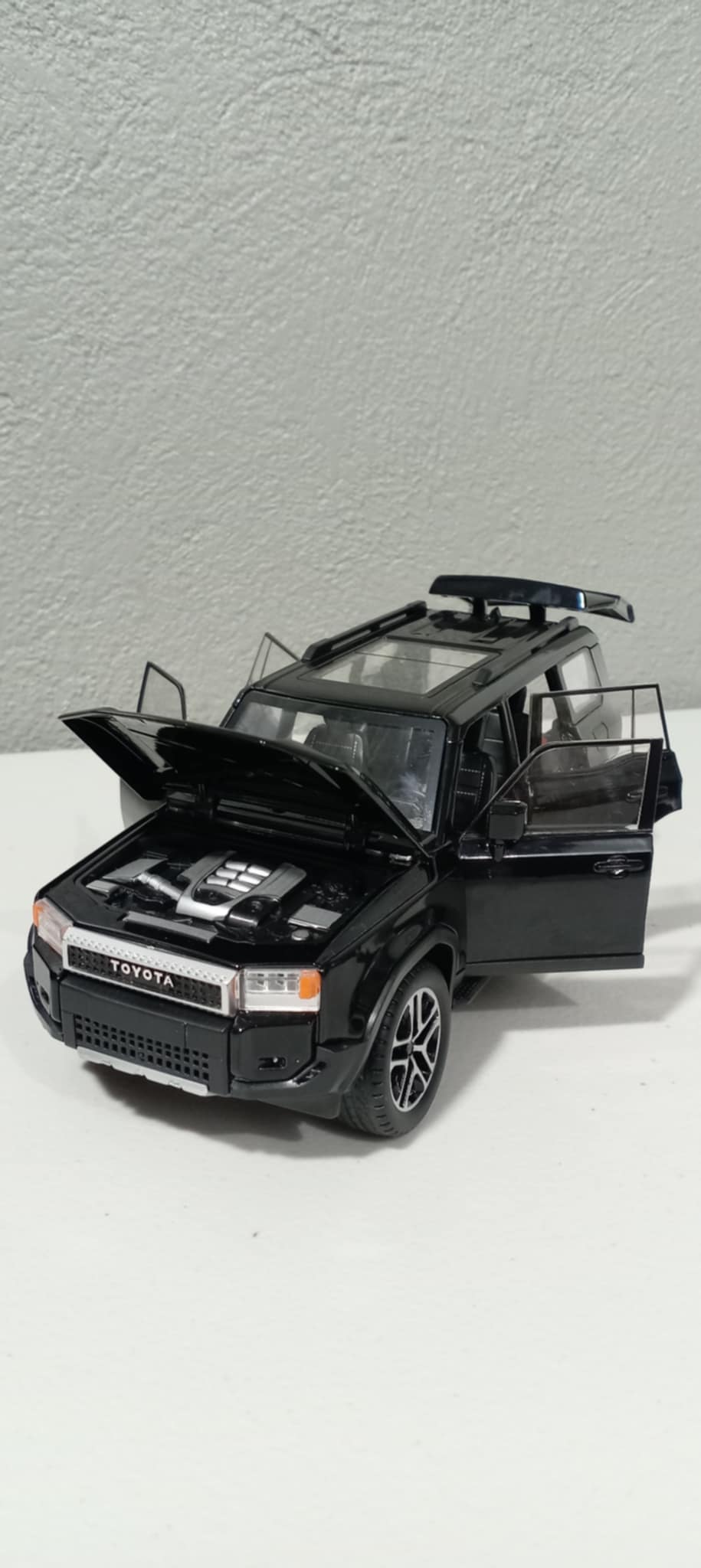 1:24 Toyota Land Cruiser 250 Black BNY12407042501 Diecast Scale Model