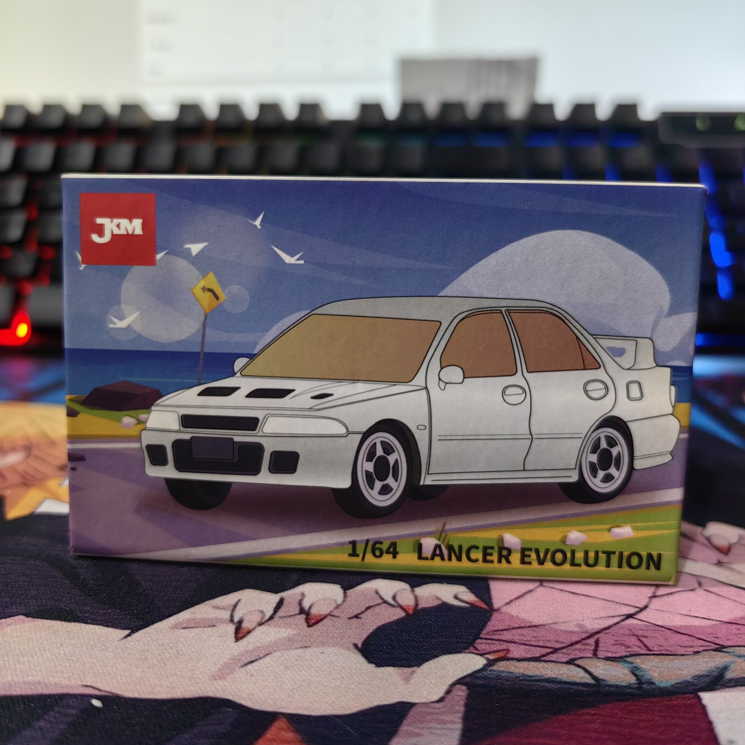 JKM 1:64 LANCER EVOLUTION WHITE BNY16403192510