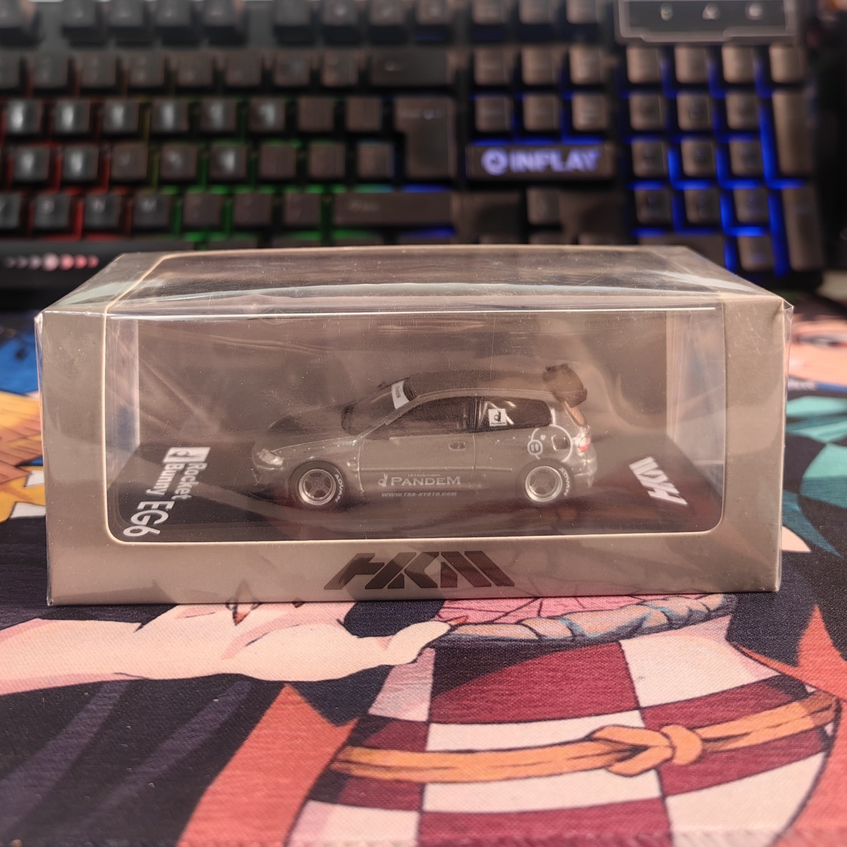 1/64 HKM Rocket Bunny EG6 Pandem BNYHKM07292502 Diecast Scale Model