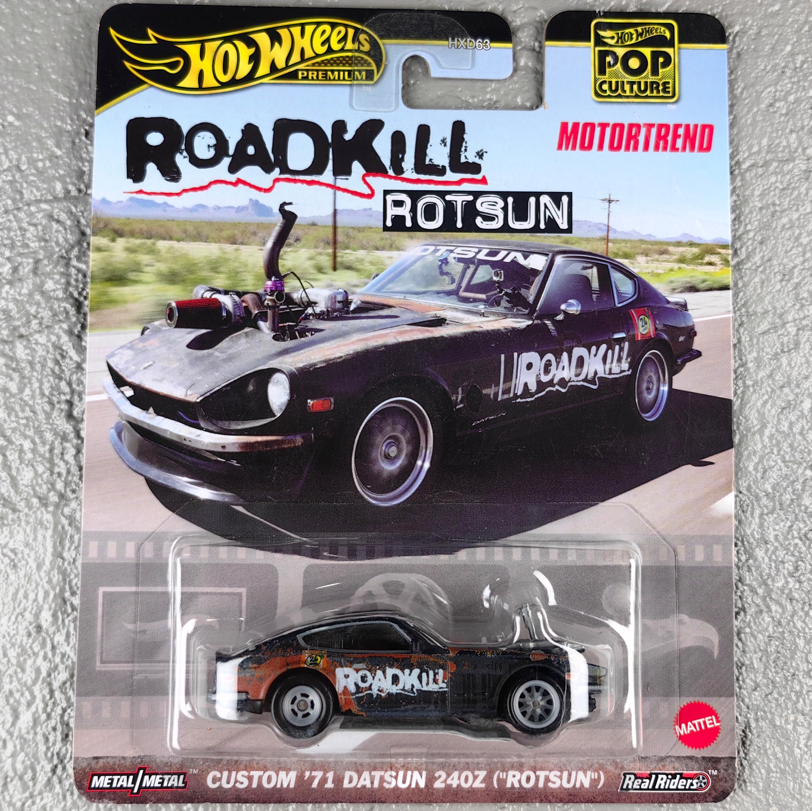 Hot Wheels Premium Series "Road Kill Rotsun"  BNYHW031325108