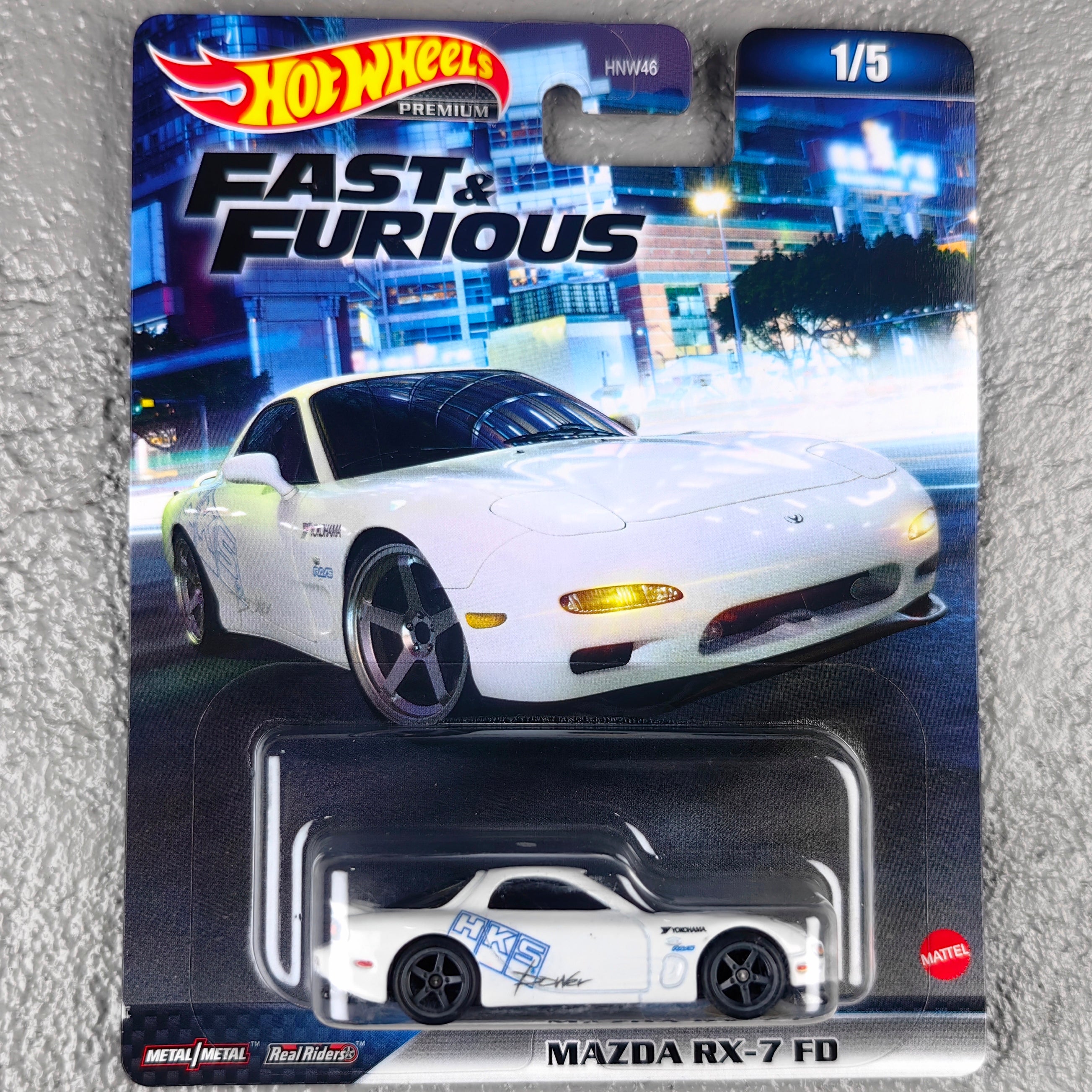Hot Wheels Premium Series "Fast & Furious" Mazda RX-7 FD