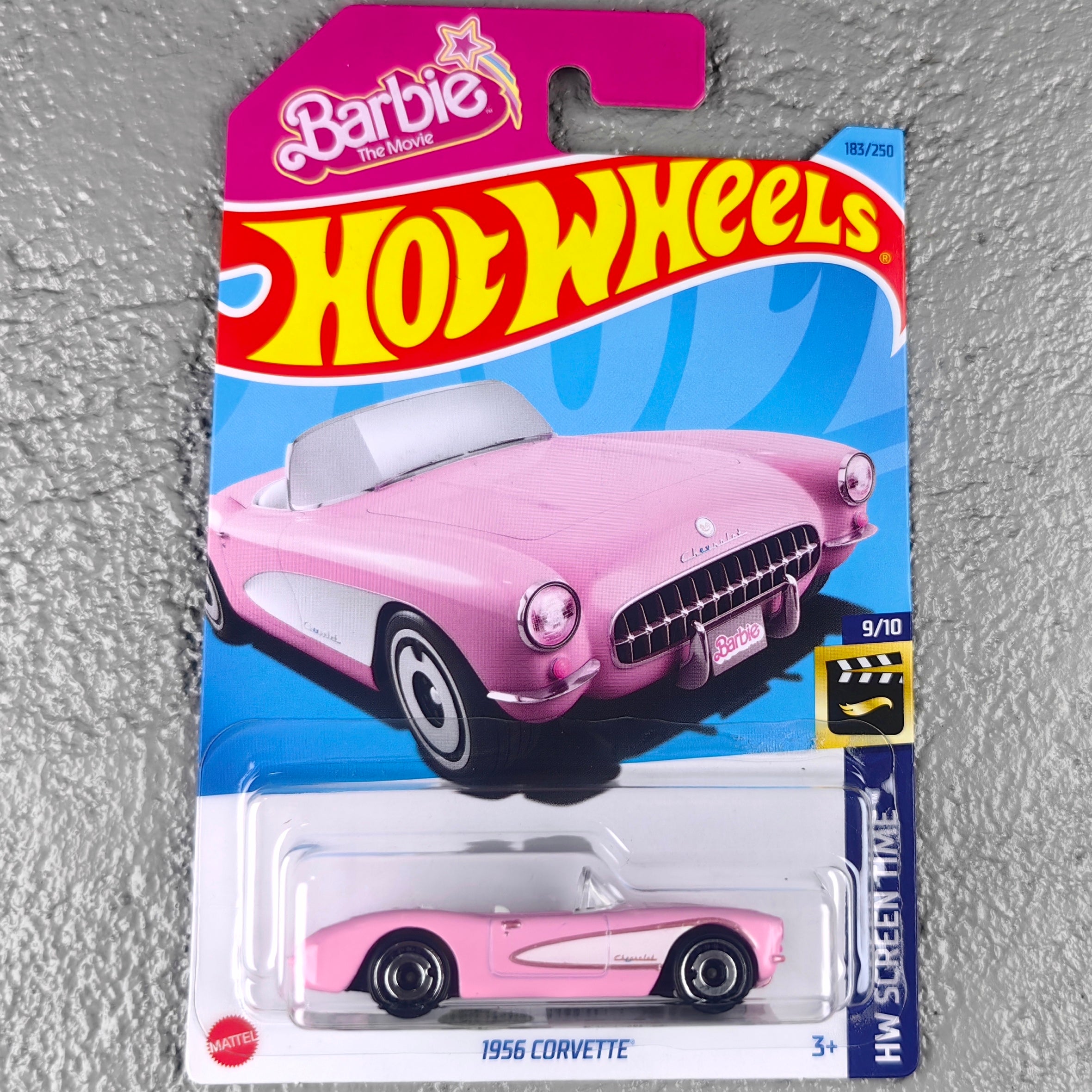 Hot Wheels 1956 Corvette(Pink)