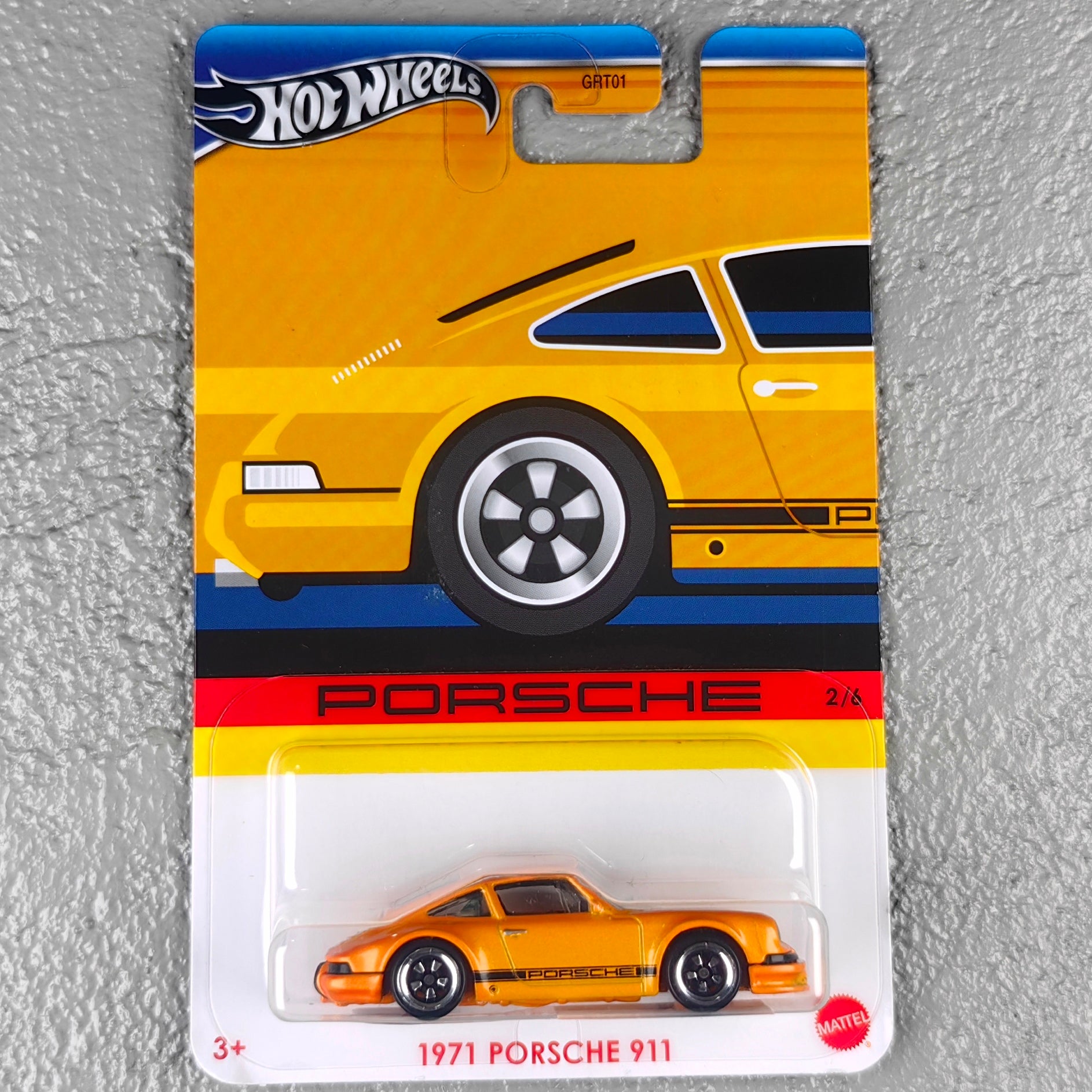 Hot Wheels 1971 Porsche 911 Orange BNYHW031325124