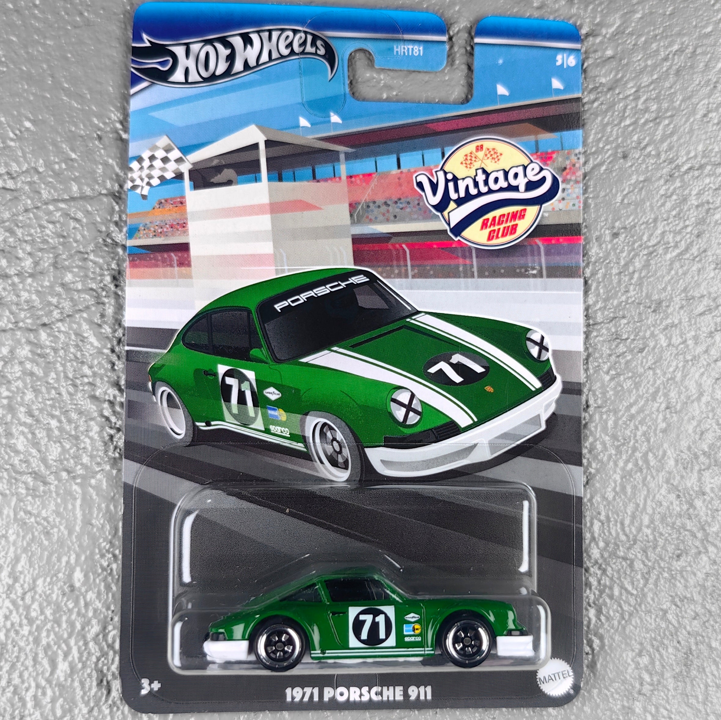 Hot Wheels Vintage 1971 Porsche 911 BNYHW03242501