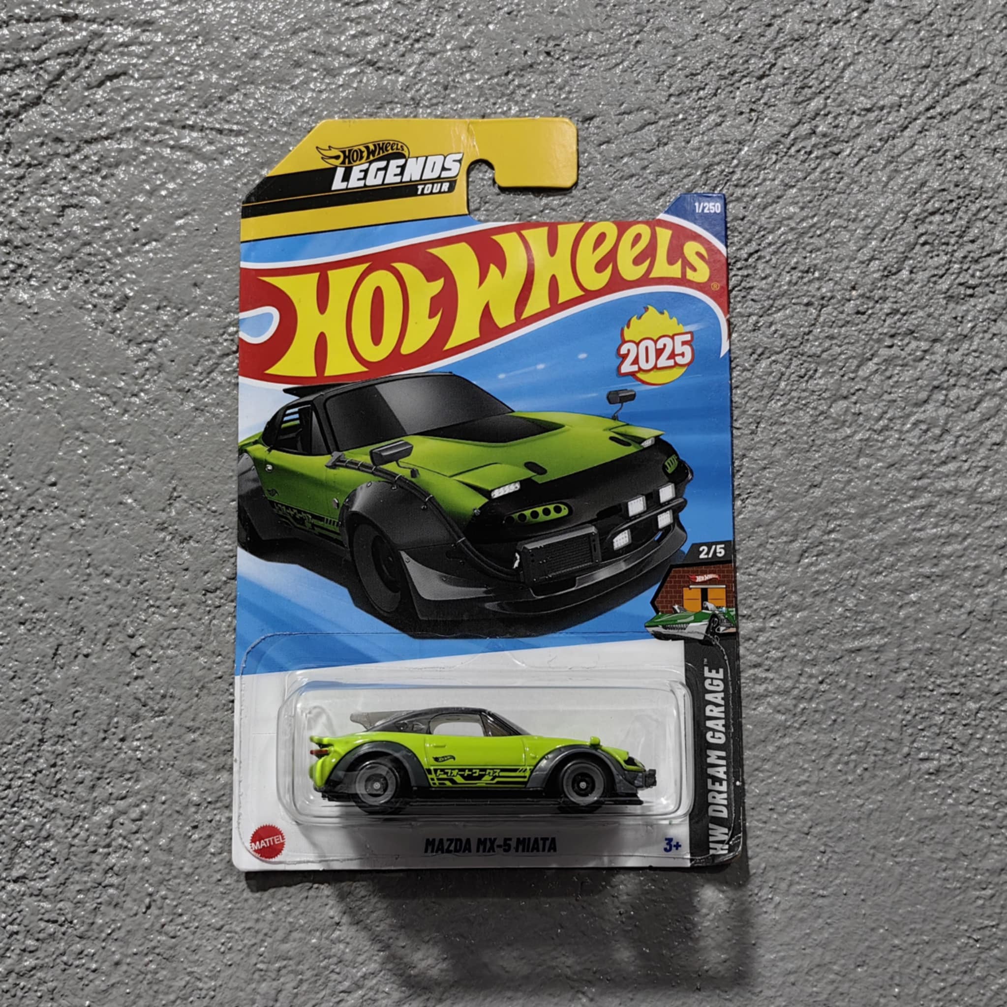 Hot Wheels Mazda MX-5 Miata Green BNYHW05212506