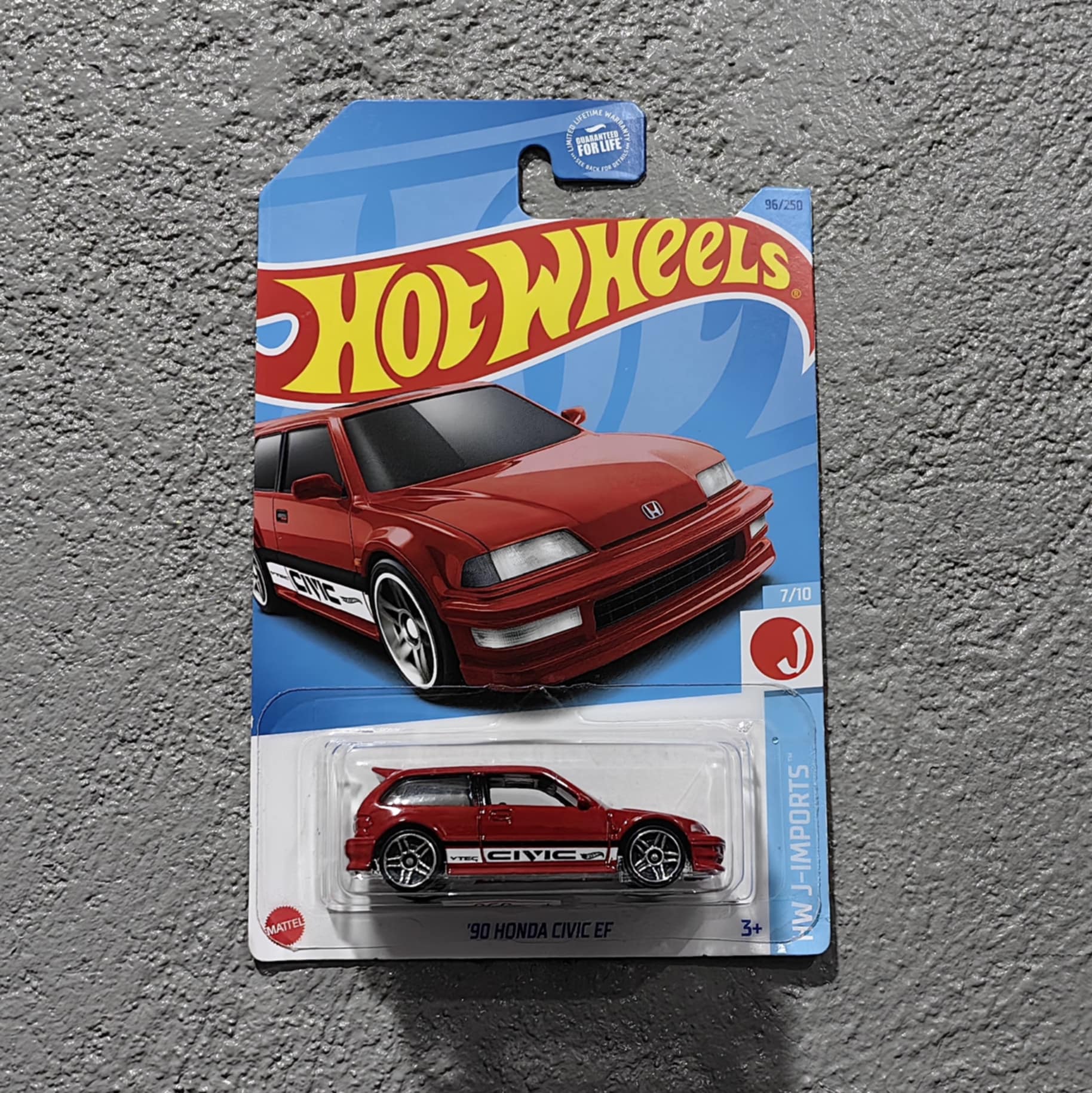 Hot Wheels 90' Honda Civic EF BNYHW07092509