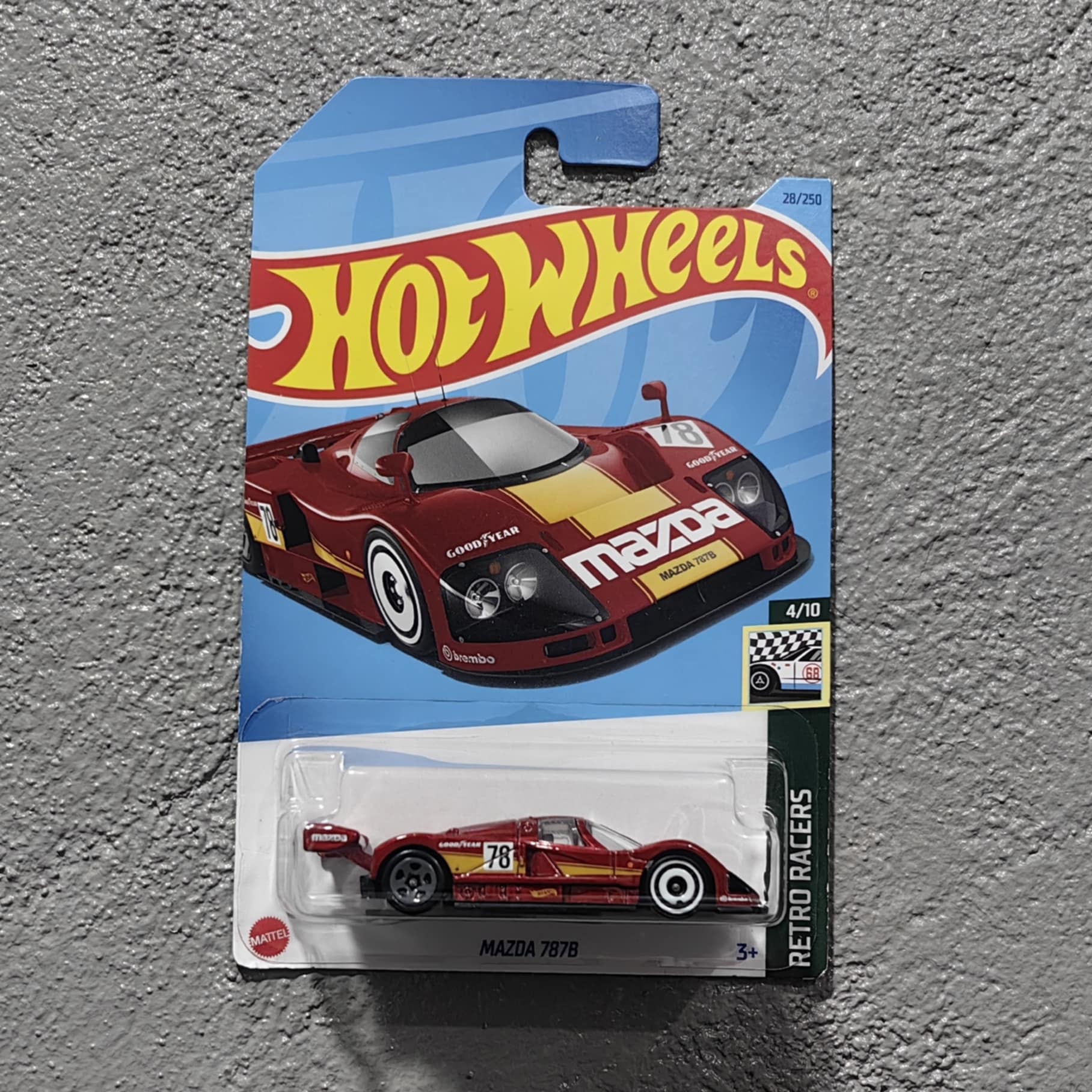 Hot Wheels Mazda 787B Red BNYHW07092524