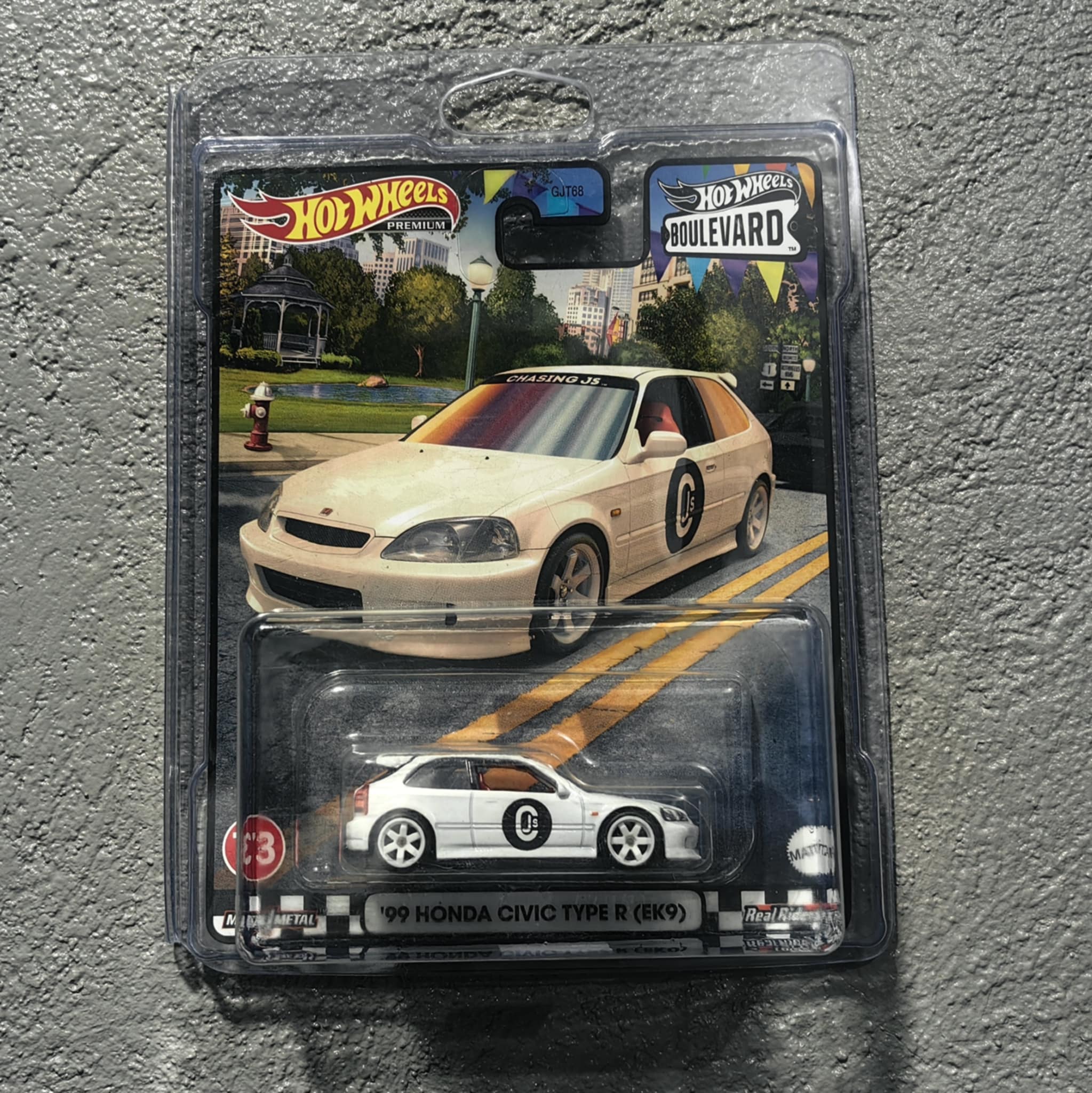 Hot Wheels Premium 99' Honda Civic Type-R (EK9) BNYHW07102515WP