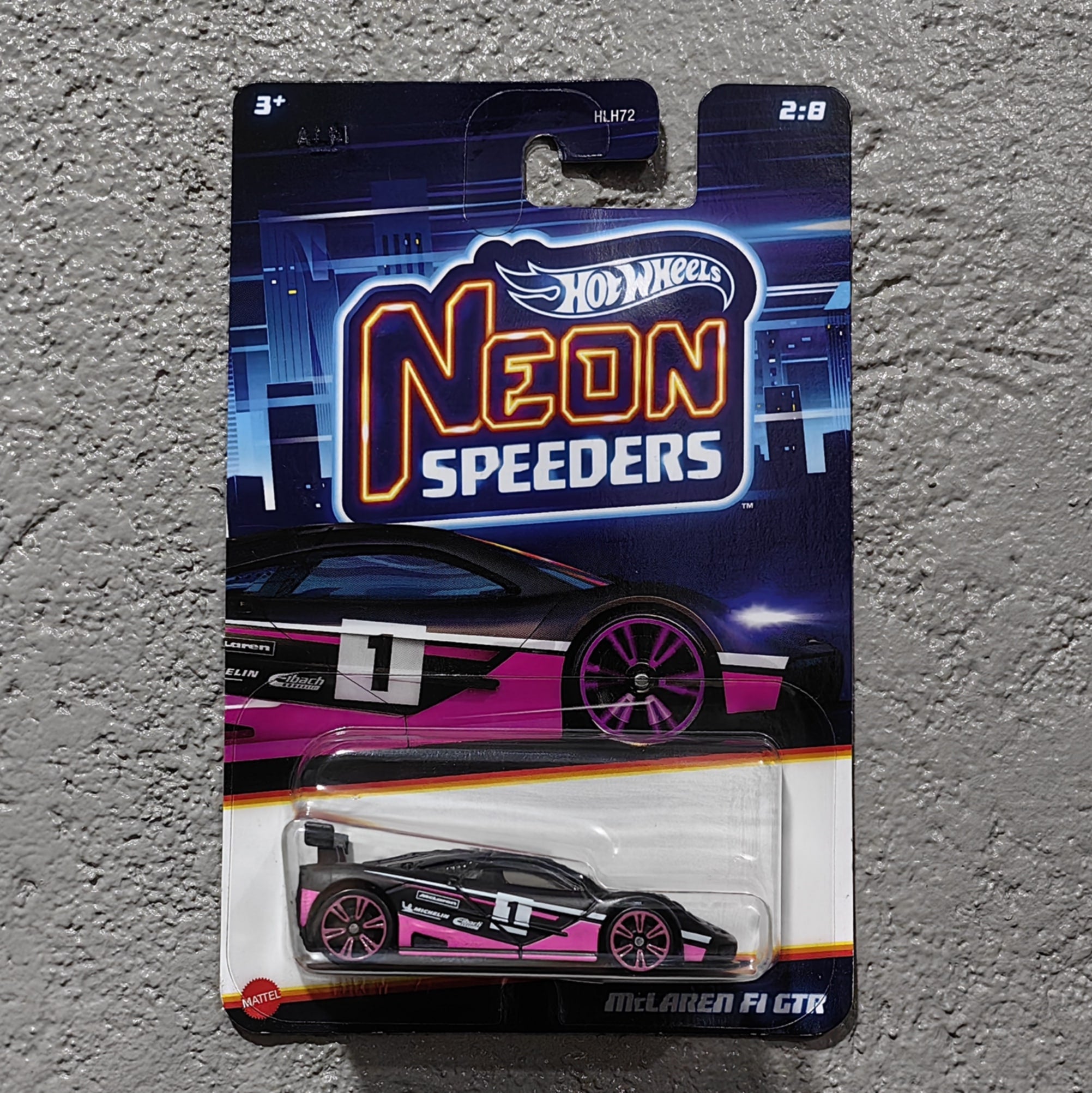 Hot Wheels Neon Mclaren F1 GTR BNYHW07232501
