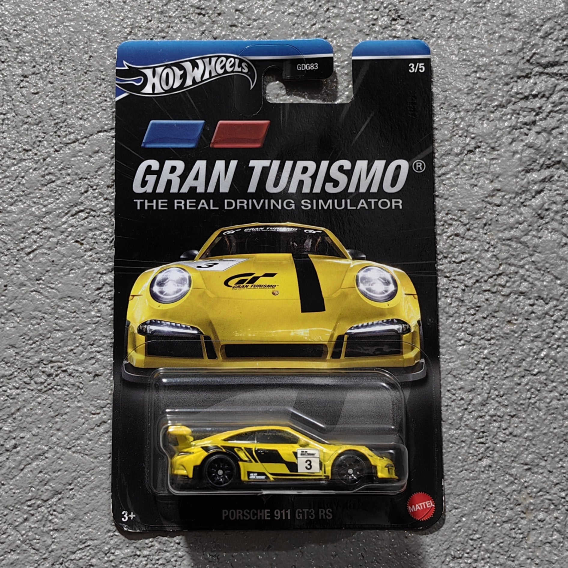 Hot Wheels Gran Turismo Porsche 911 GT3 RS BNYHW07232502