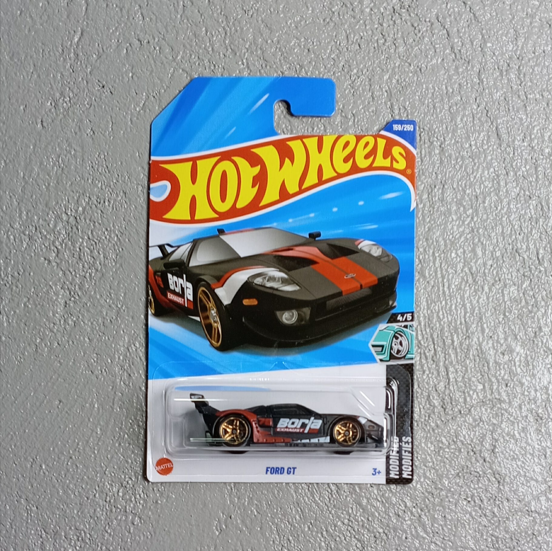 Hot Wheels Ford GT Borla Black BNYHW09092501