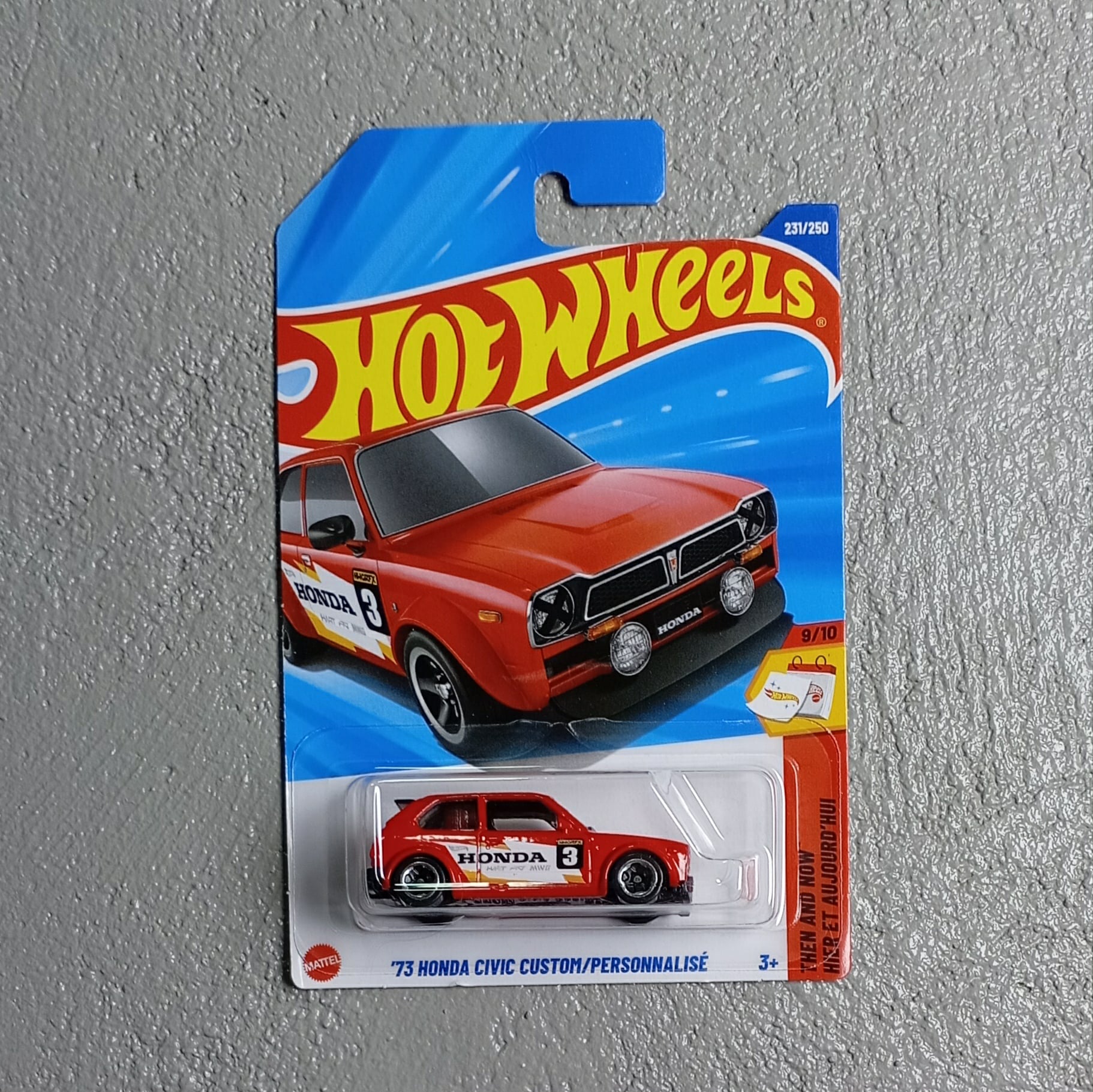 Hot Wheels 73 Honda Civic Custom/Personnalise BNYHW09092506