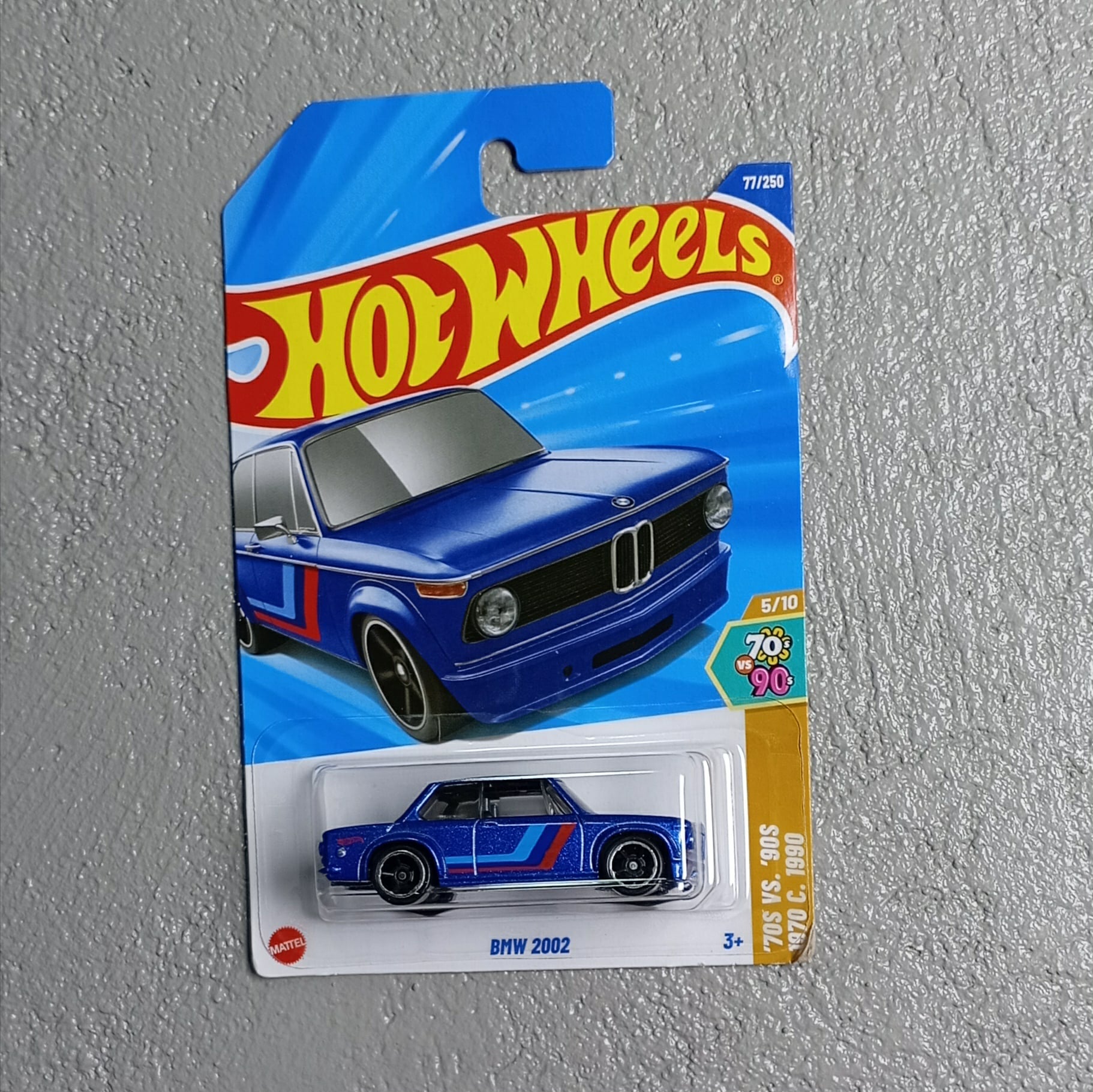 Hot Wheels BMW 2002 Blue BNYHW09092507