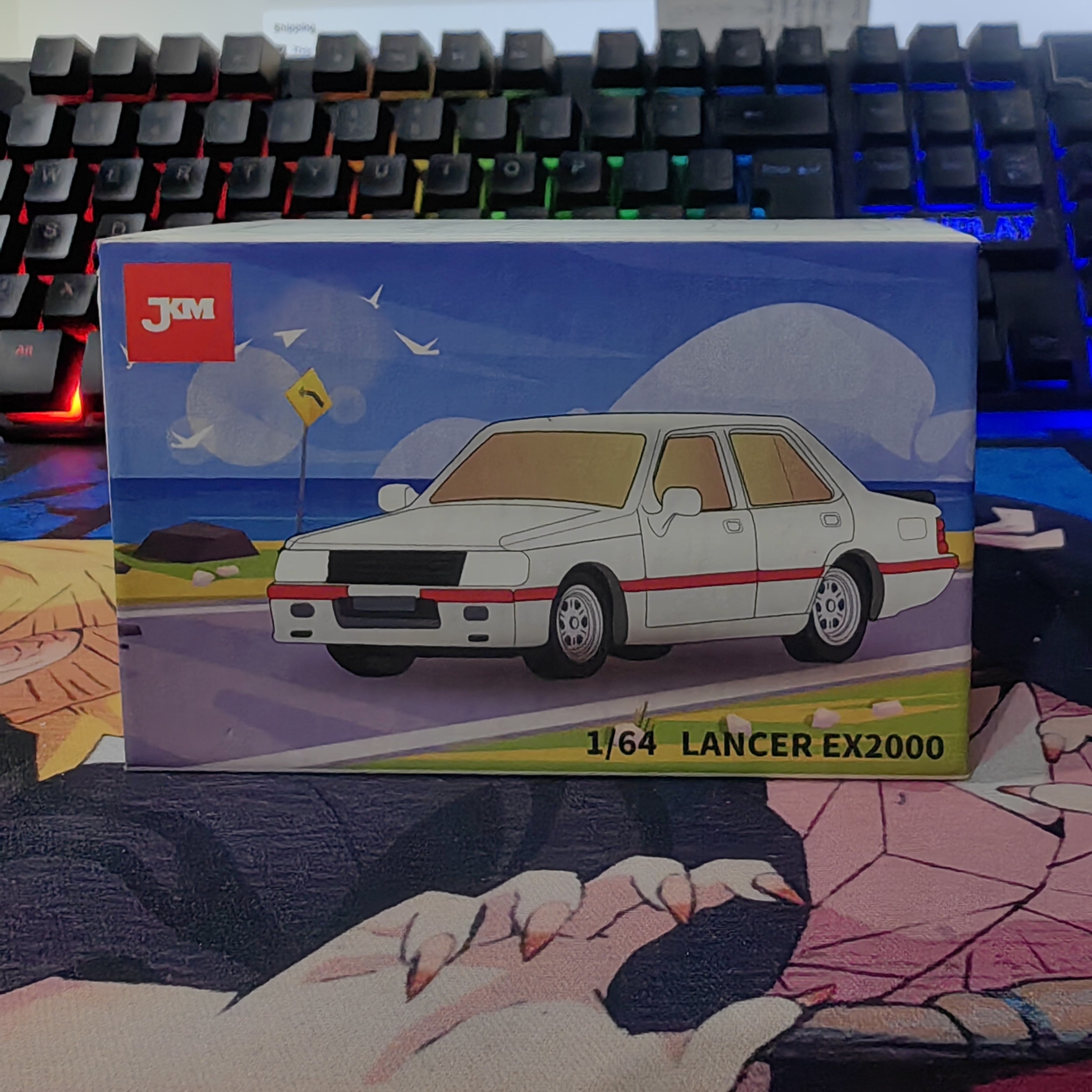 JKM 1:64 LANCER EX2000 WHITE BNYJKM07292501