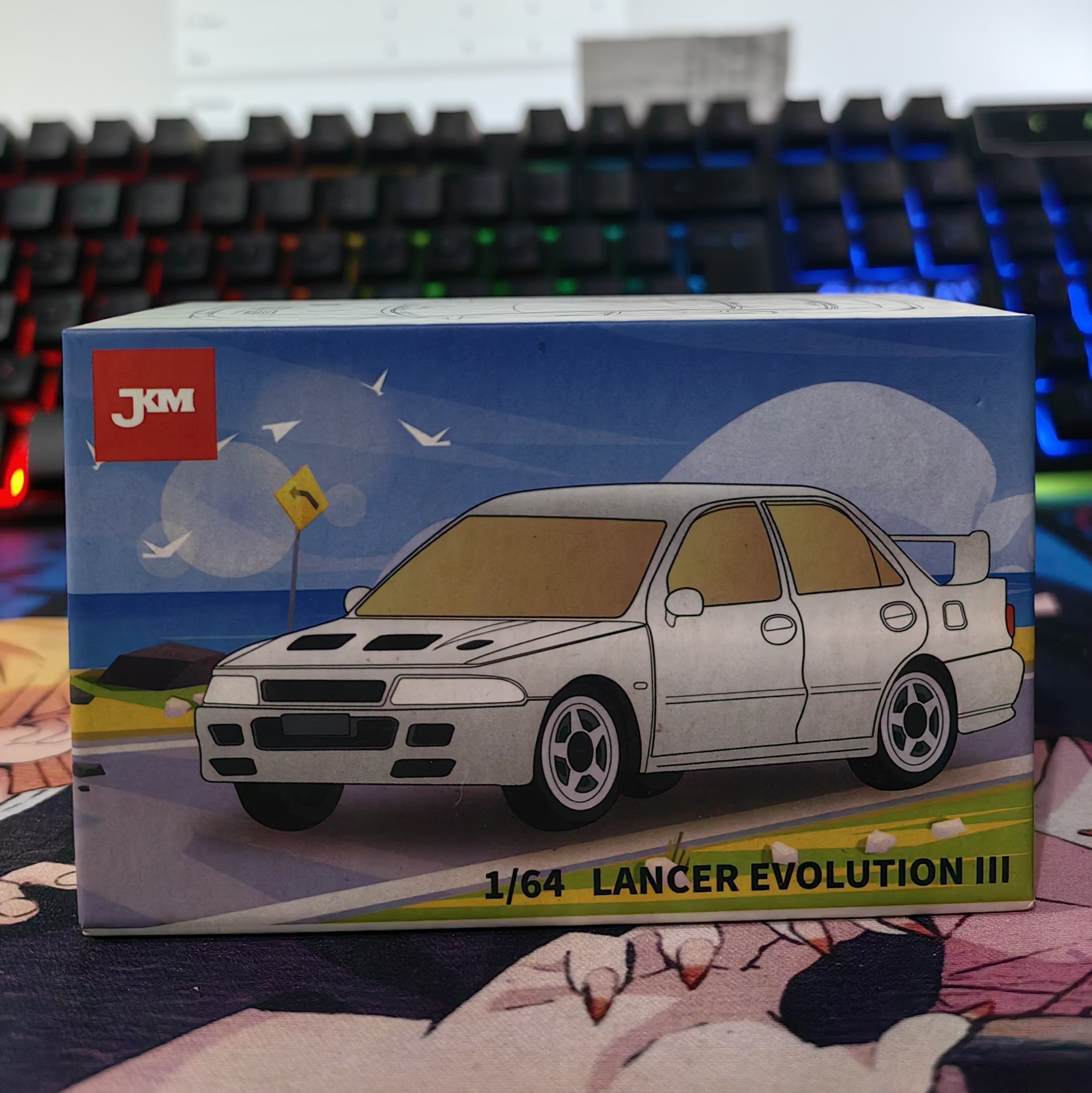 JKM 1:64 LANCER EVOLUTION III WHITE BNYJKM07292502