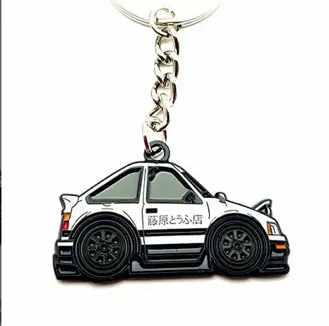 Key Chain Initial D Toyota Trueno AE86
