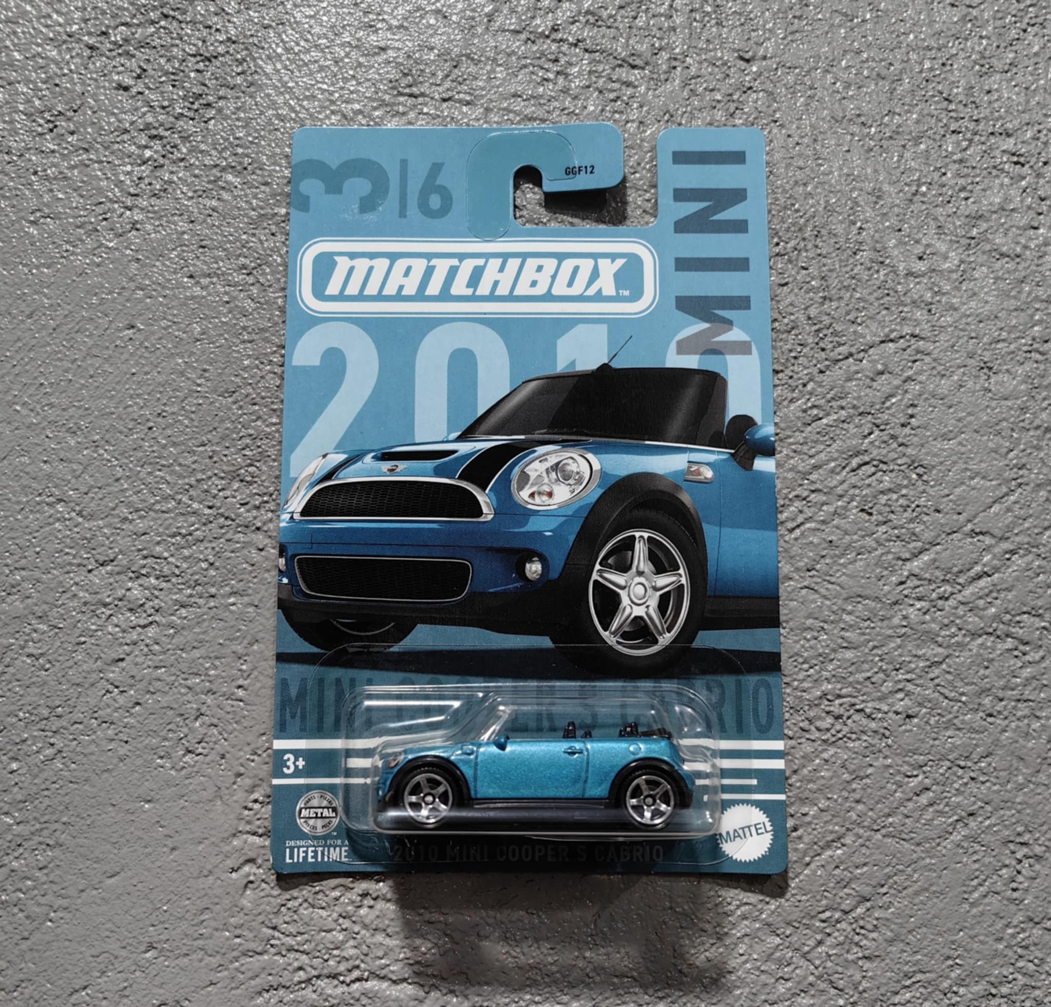 MatchBox 2010 Mini Cooper S Cabrio BNYMBX07092503