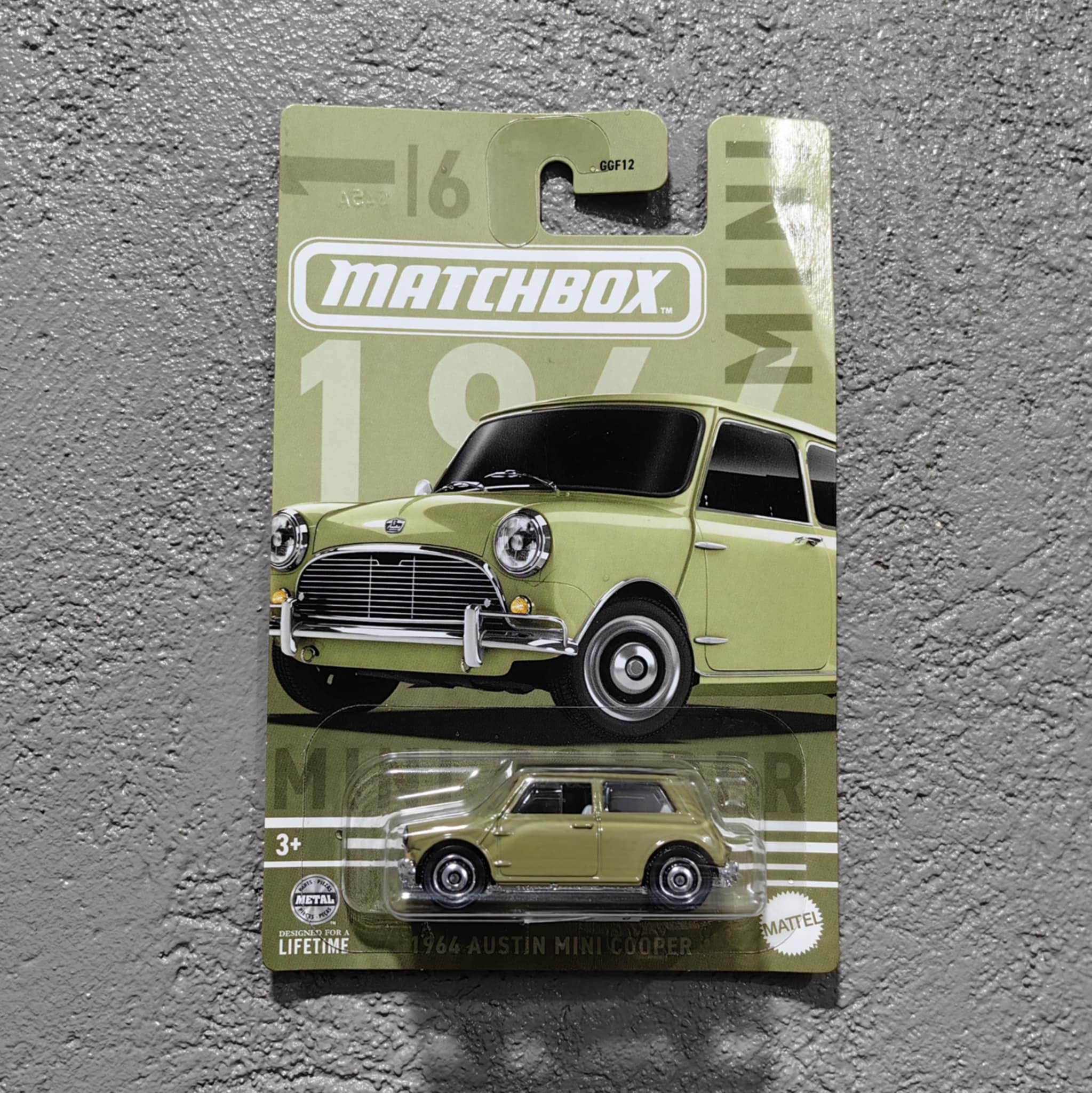MatchBox 1964 Austin Mini Cooper Green BNYMBX07092504