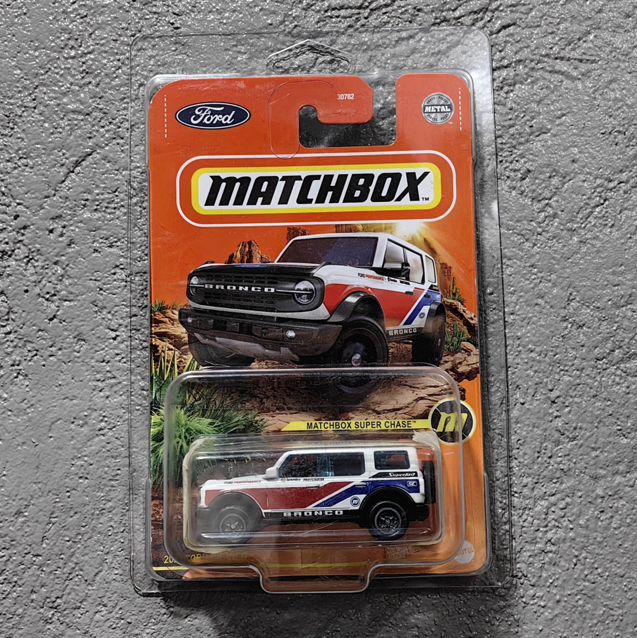 MatchBox 2021 Ford Bronco BNYMBX07232502WP