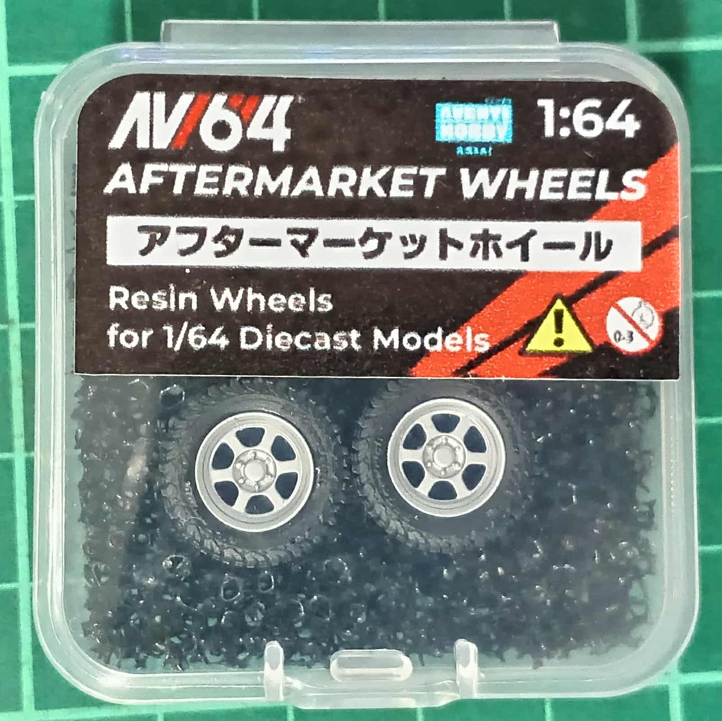 AVEN64 1/64 Off Road Wheels Type D BNYWTYPE-D