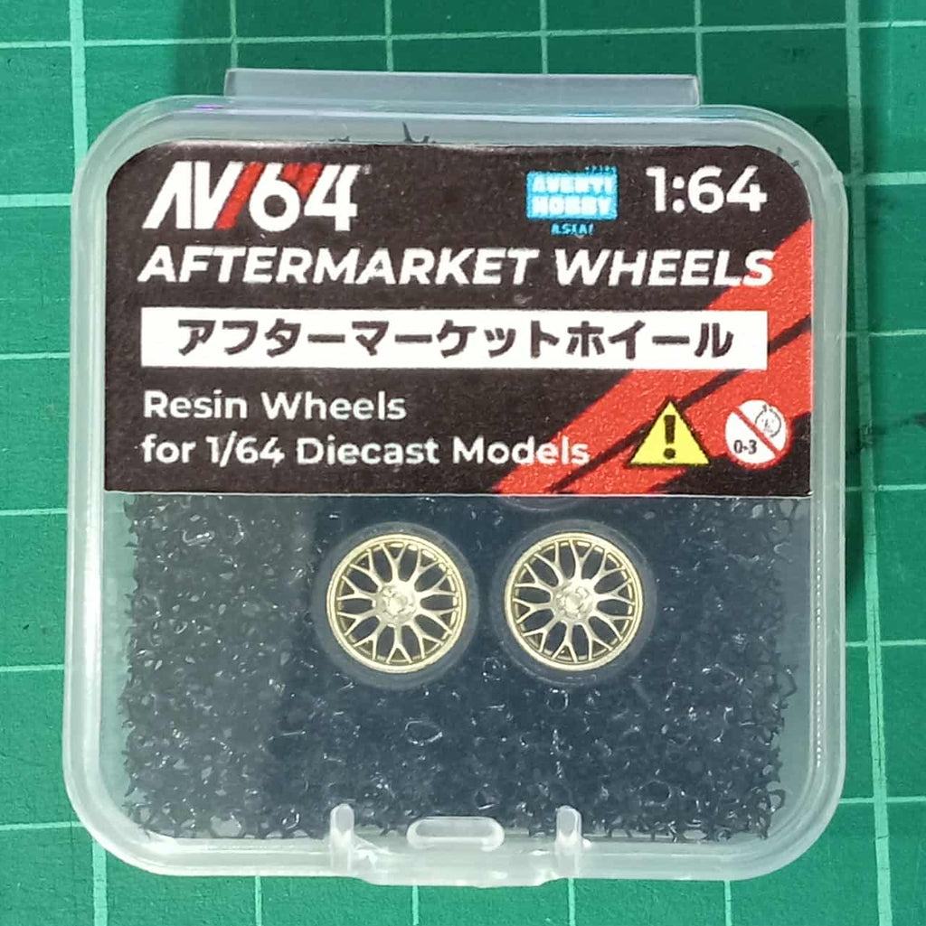AVEN64 1/64 Road Wheels Type 12 BNYWTYPE12