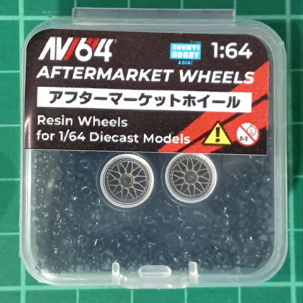 AVEN64 1/64 Road Wheels Type 24 BNYWTYPE24