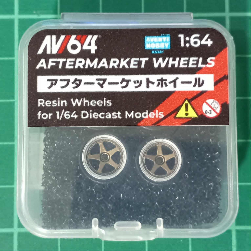 AVEN64 1/64 Road Wheels Type 25 BNYWTYPE25