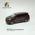 Custom Painted 1/64 2022 Toyota Innova Blackish Red PB55852BLR Diecast Scale Model