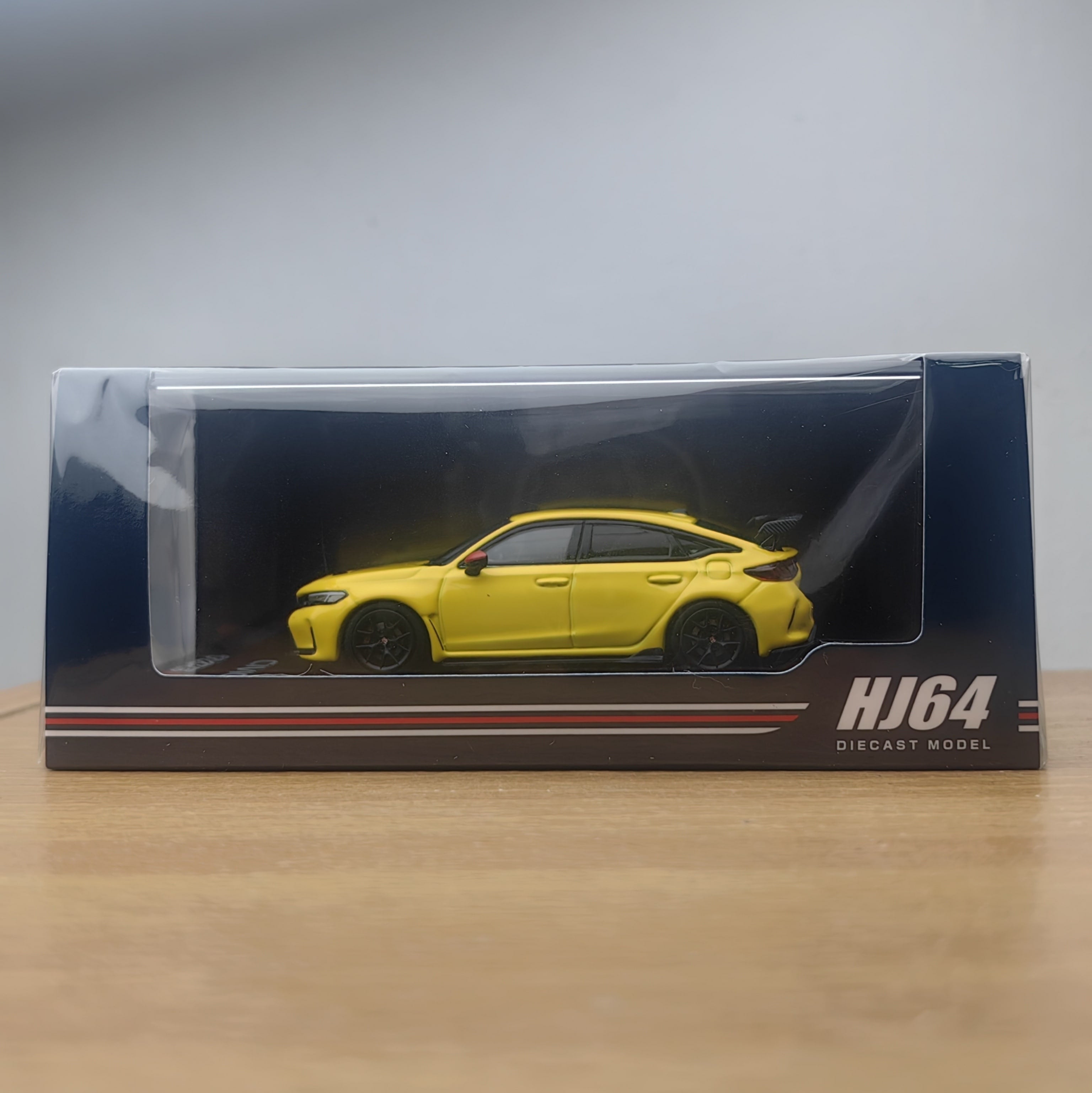 1/64 HOBBY JAPAN Honda Civic Type R (FL5) Yellow/ Customized Color
