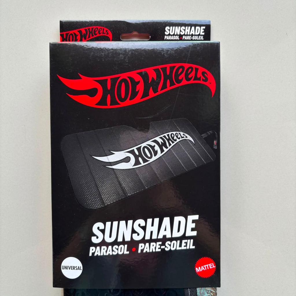 Hot Wheels Sunshade Universal Size 011 White HWSS011W