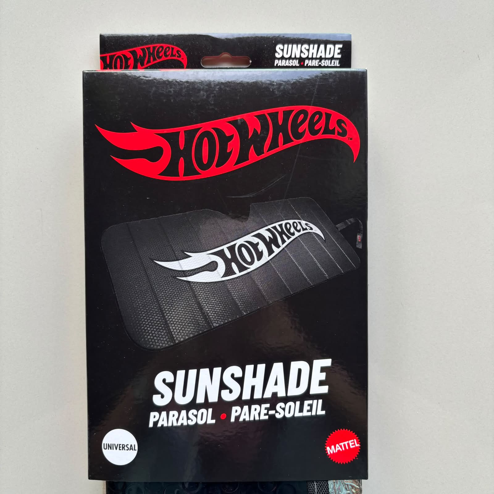 Hot Wheels Sunshade Universal Size 011 White HWSS011W
