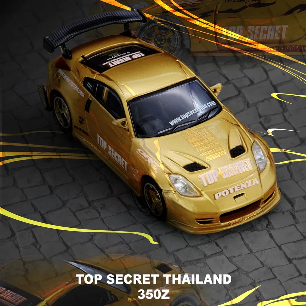 [PRE ORDER] Inno64 1/64 TOP SECRET THAILAND 350Z IN6-350ZTST-TSTOS Diecast Scale Model