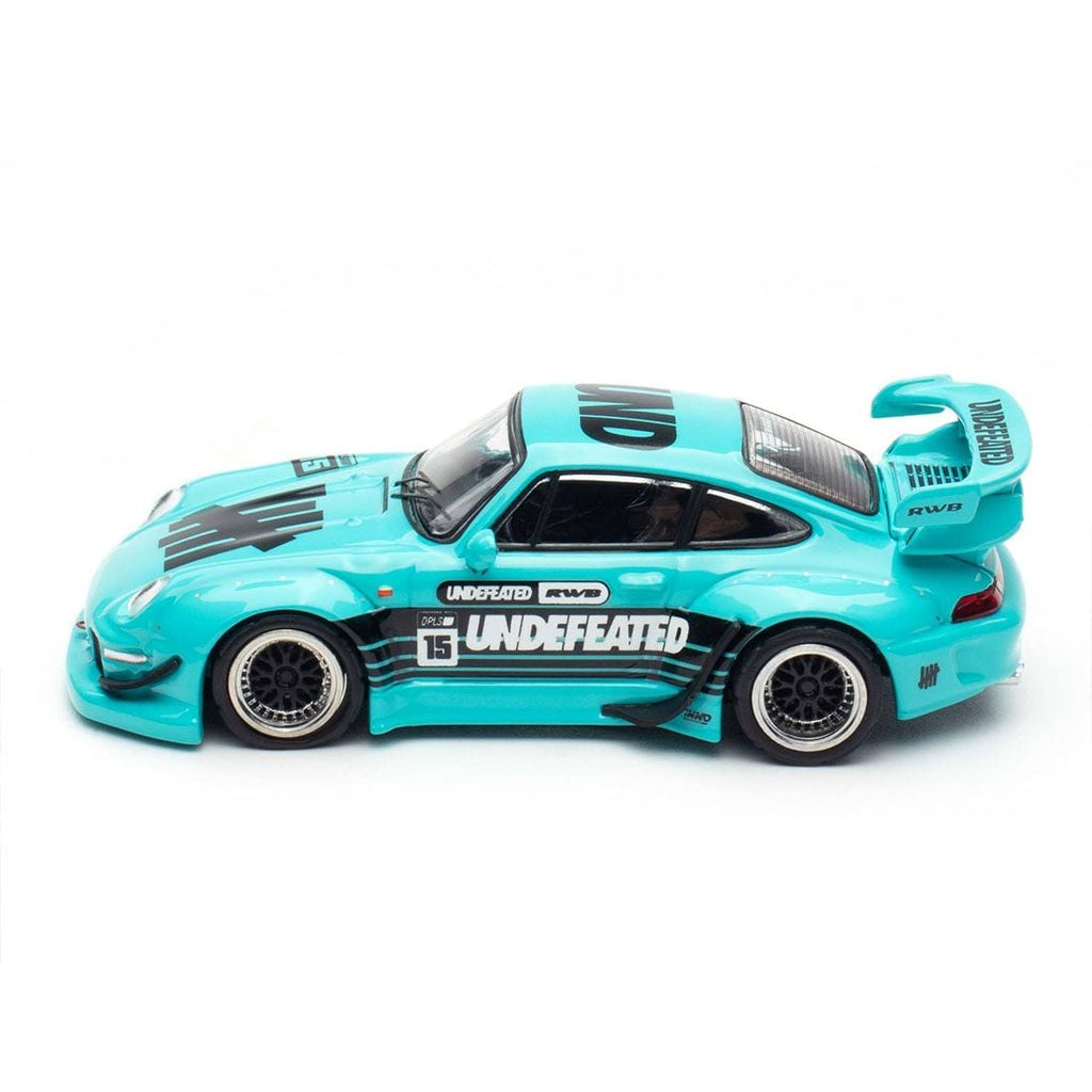 Inno64 1/64 Porsche RWB 993 Blue TOKYO AUTO SALON 2026 | INNO64 x DPLS x UNDEFEATED IN64-993RWB-UNDFTD-03 Diecast Scale Model