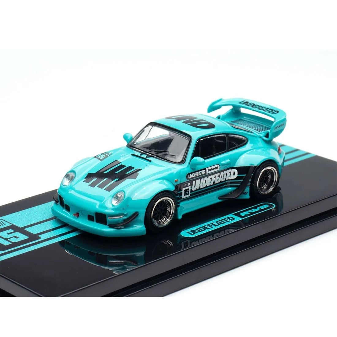 Inno64 1/64 Porsche RWB 993 Blue TOKYO AUTO SALON 2026 | INNO64 x DPLS x UNDEFEATED IN64-993RWB-UNDFTD-03 Diecast Scale Model