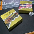INN064 1/64 Liberty Walk COUNTACH Gold IN64-LBCOUNTACH-GOLD Diecast Scale Model