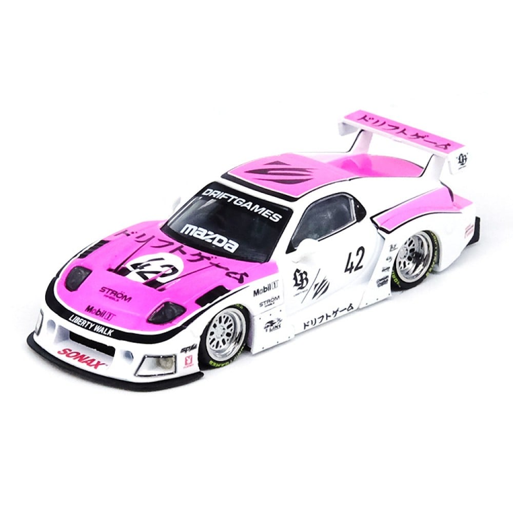[PRE ORDER] Inno64 1/64 MAZDA RX7 (FD3S) LB-SUPER SILHOUETTE "DRIFT GAMES 2025" IN64-LBWK-RX7-08 Diecast Scale Model