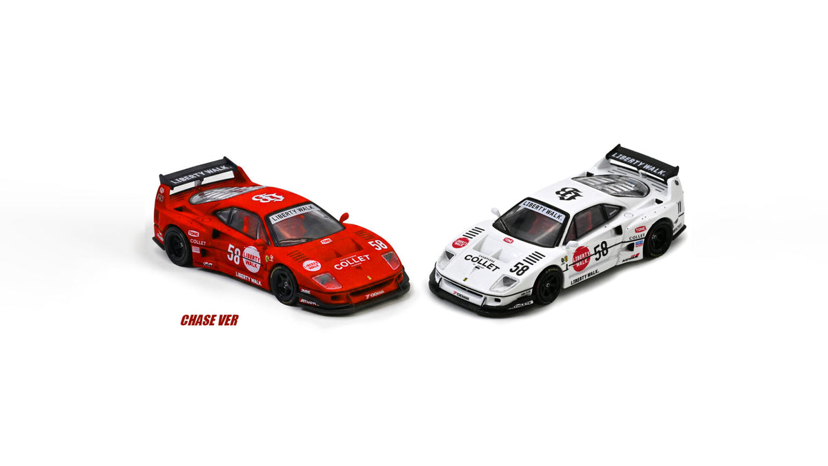 Inno64 1/64 LBWK F40 COLLET (possibility of chase) IN64-LBWKF40-COLLET Diecast Scale Model