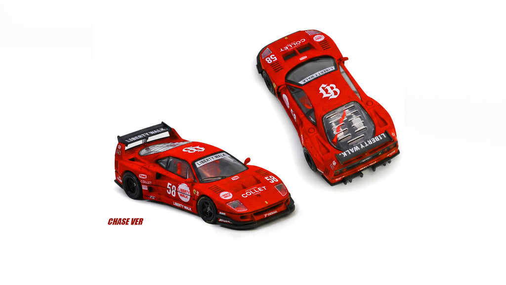 Inno64 1/64 LBWK F40 COLLET (possibility of chase) IN64-LBWKF40-COLLET Diecast Scale Model