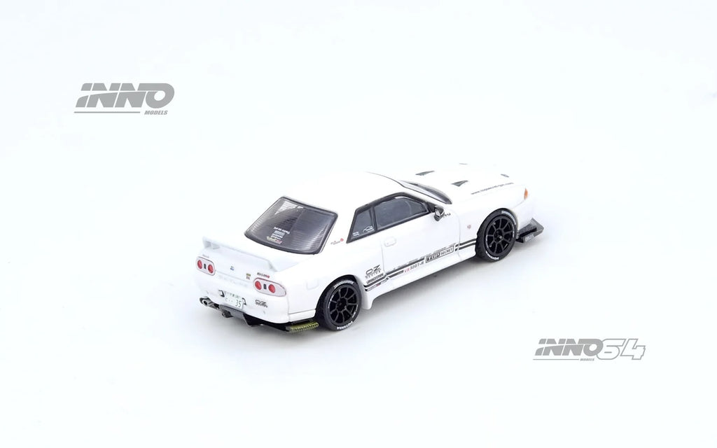 Inno64 1/64 Nissan TOP SECRET VR32 GT-R White IN64-VR32TS-WHITE Diecast Scale Model
