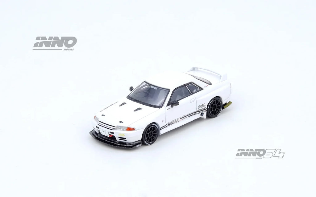Inno64 1/64 Nissan TOP SECRET VR32 GT-R White IN64-VR32TS-WHITE Diecast Scale Model