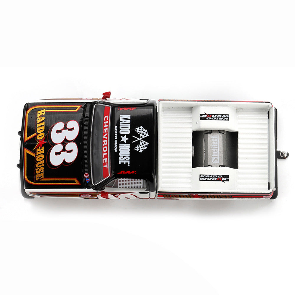 Mini GT 1/64 Chevrolet Silverado KAIDO Intimidator V1 KHMG212 Diecast Scale Model Car