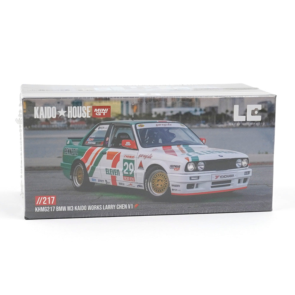 Mini GT 1/64 BMW M3 KAIDO WORKS LARRY CHEN V1 KHMG217 Diecast Scale Model