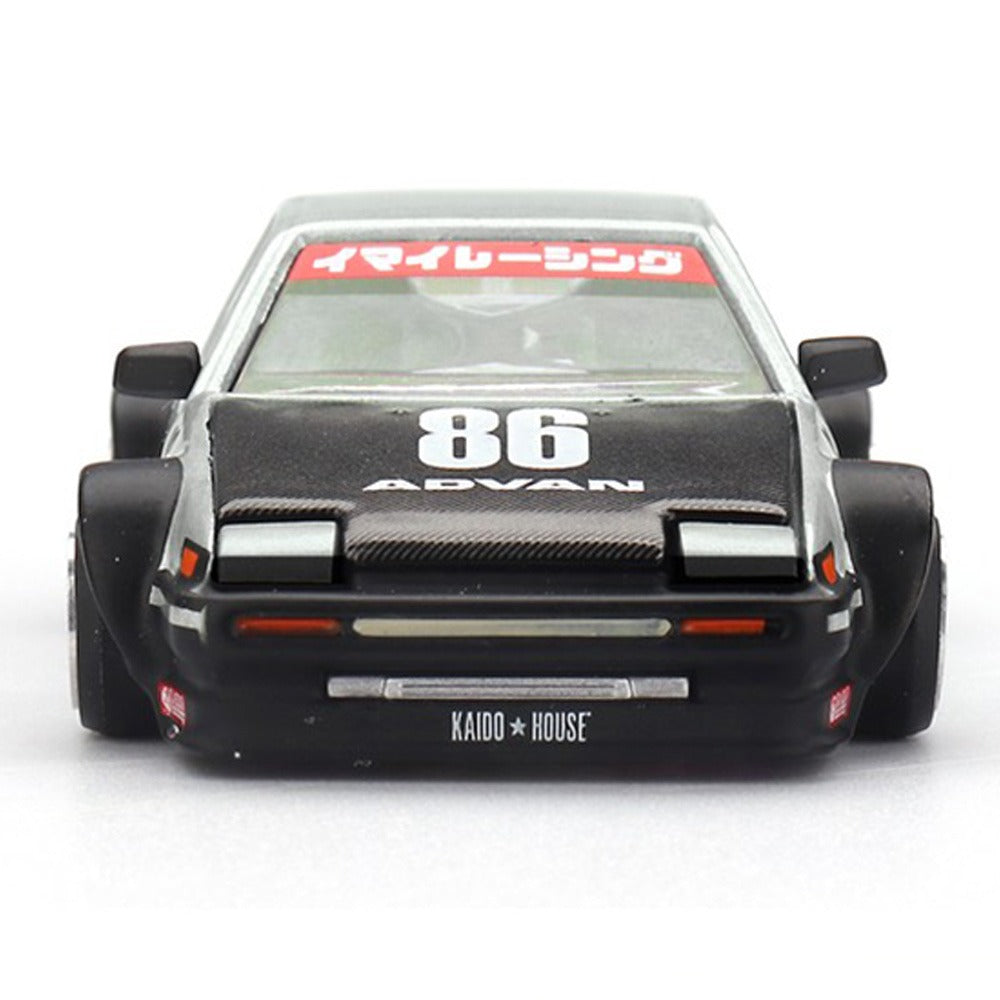 Kaido House x Mini GT 1/64 Toyota AE86 Sprinter Trueno Kaido Street V2 KHMG218 Diecast Scale Model