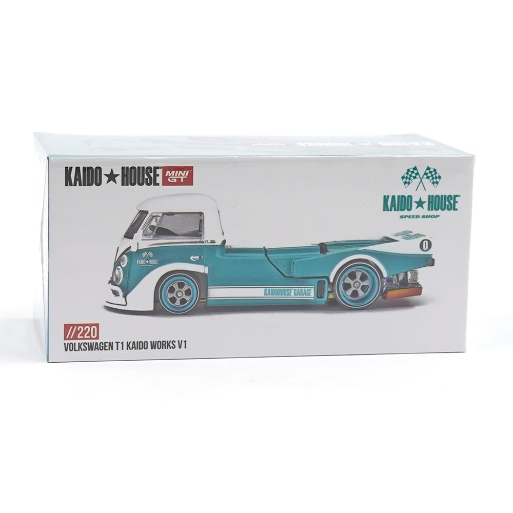Kaido House x Mini GT 1/64 Volkswagen T1 KAIDO WORKS V1 KHMG220 Diecast Scale Model