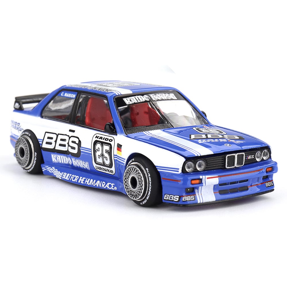 Kaido House x Mini GT 1/64 BMW M3 Kaido Touring Champ V1 KHMG223 Diecast Scale Model